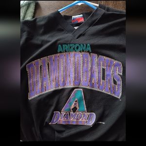 Arizona Diamondbacks Logo 7 Football Jersey
